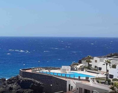 Atlantic view, ground floor refuribished aparment new spacious, clsoe to ocean and gofl courses, heated pool, shower, terraces sunny and bright costa del silencio